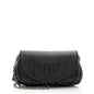Chanel Lambskin Half Moon Wallet on Chain