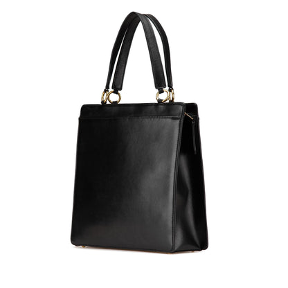 Chanel Lambskin Logo Tote