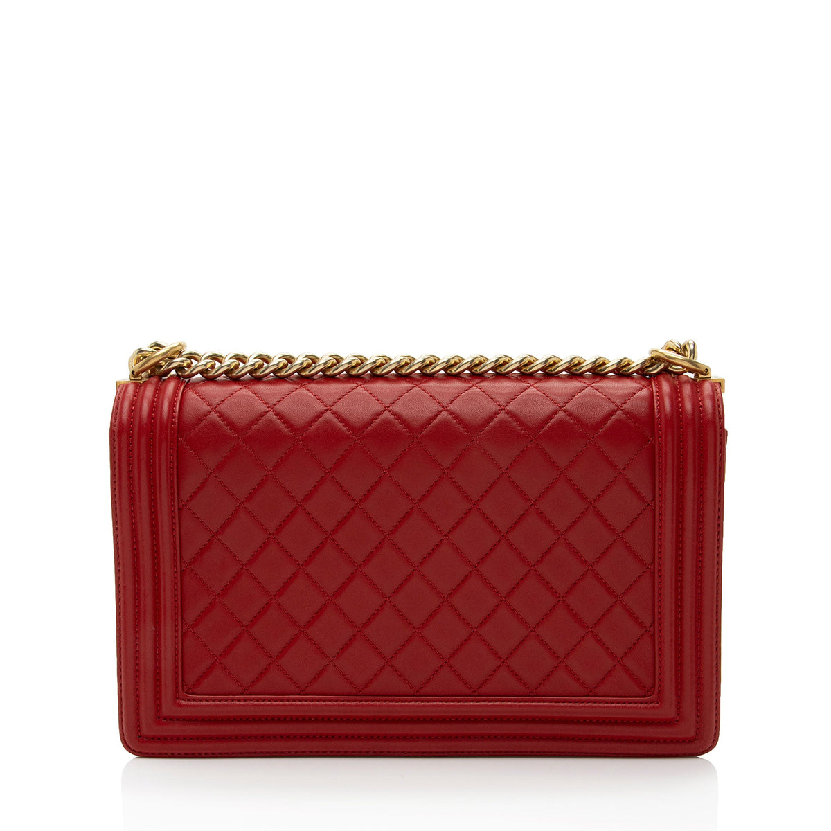 Chanel Lambskin New Medium Boy Bag