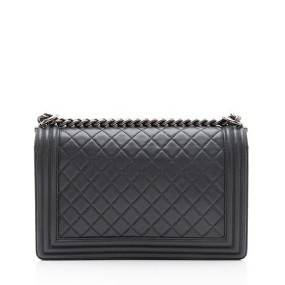 Chanel Lambskin New Medium Boy Bag