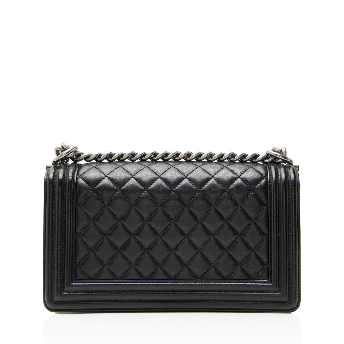 Chanel Lambskin Old Medium Boy Bag