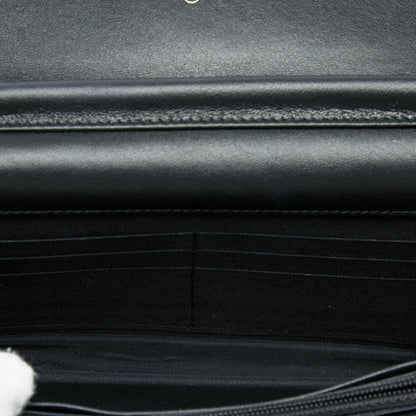 Chanel Lambskin Pagoda Wallet On Chain