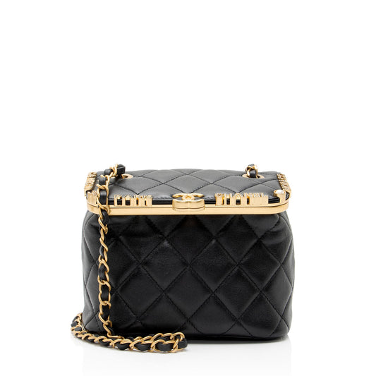 Chanel Lambskin Paris-Monaco Vanity Case