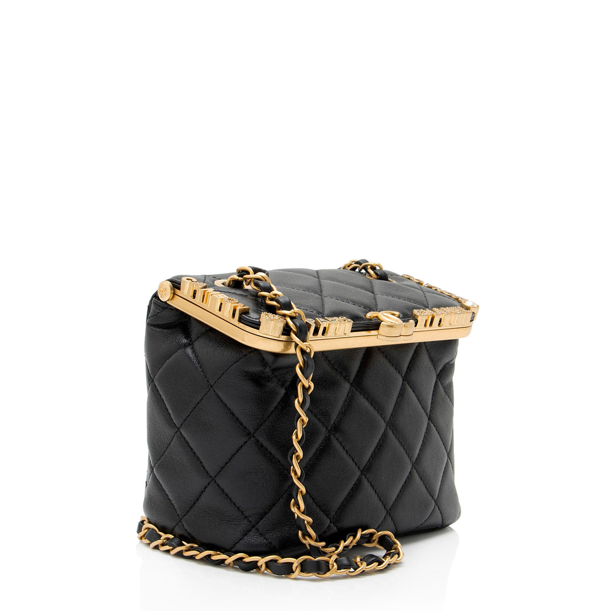 Chanel Lambskin Paris-Monaco Vanity Case