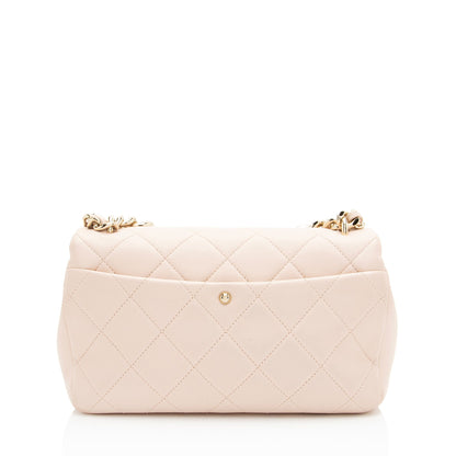 Chanel Lambskin Resin Elegant Chain Flap Bag