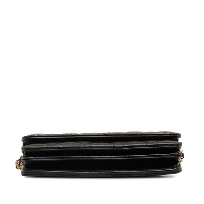 Chanel Lambskin Romance Wallet On Chain