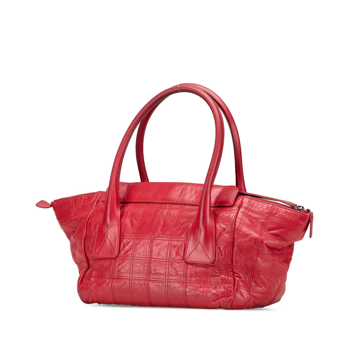 Chanel Lambskin Square Stitched Lax Handbag