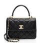 Chanel Lambskin Trendy CC Small Top Handle
