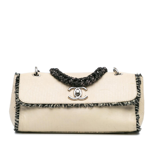 Chanel Lambskin Tweedy Flap