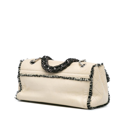 Chanel Lambskin Tweedy Flap