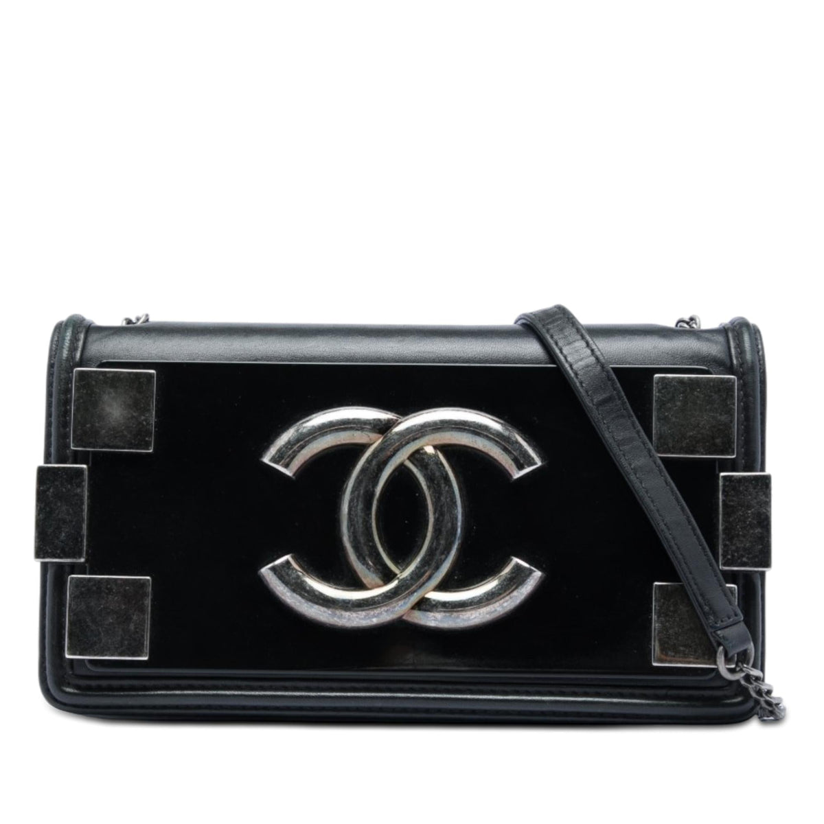 Chanel Lambskin and Acrylic Boy Brick Horizontal Flap