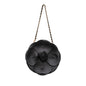 Chanel Lambskin and Satin Camellia Flower Evening Bag