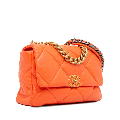 Chanel Large 19 Lambskin Flap