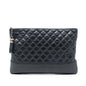 Chanel Large Aged Calfskin Gabrielle O Case Clutch