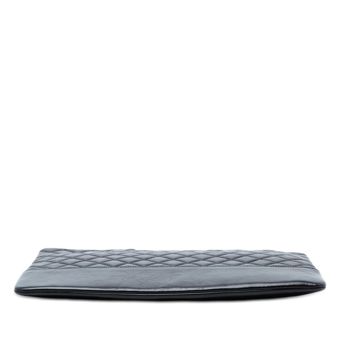Chanel Large Aged Calfskin Gabrielle O Case Clutch