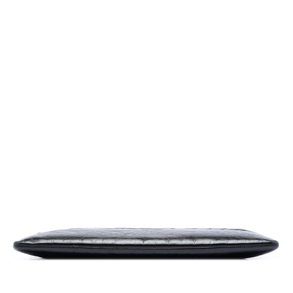 Chanel Large Aged Calfskin Gabrielle O Case Clutch