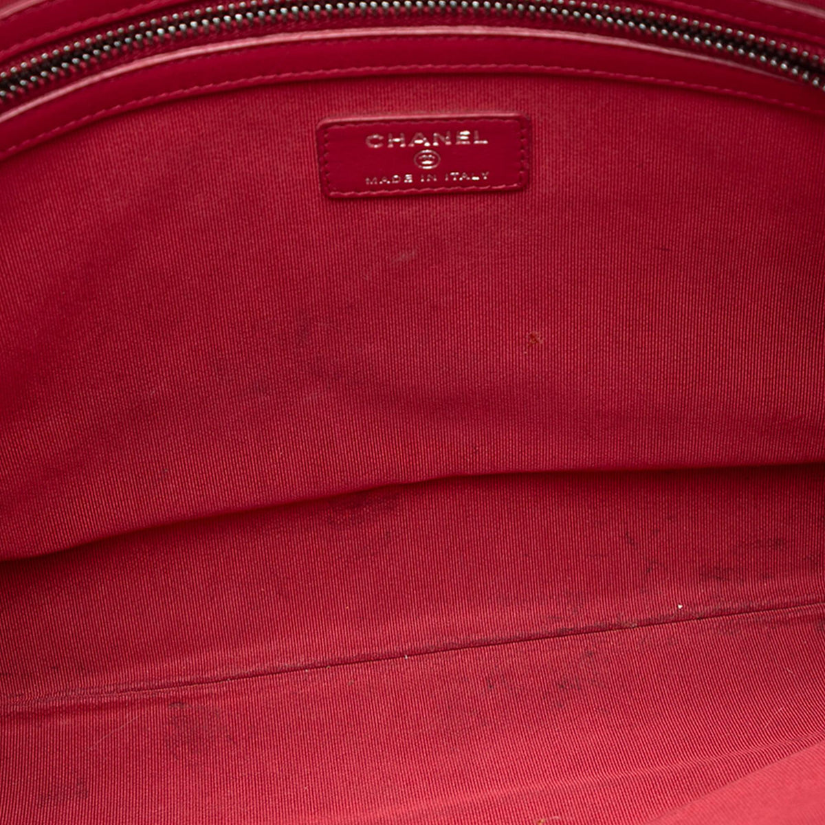 Chanel Large Aged Calfskin Gabrielle O Case Clutch