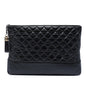 Chanel Large Aged Calfskin Gabrielle O Case Clutch