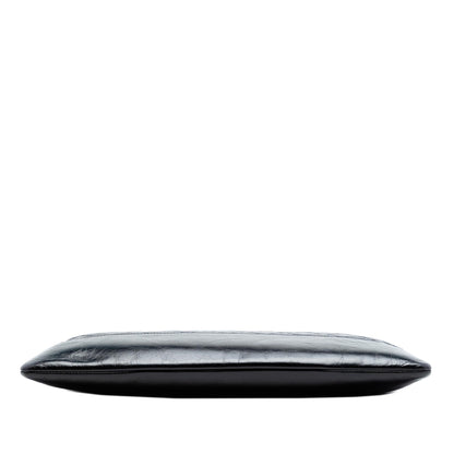 Chanel Large Aged Calfskin Gabrielle O Case Clutch