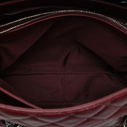 Chanel Large CC Quilted Caviar City Shopping Tote