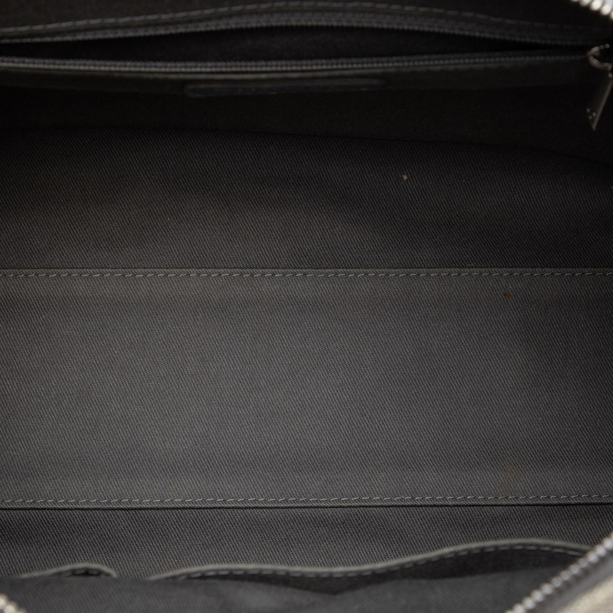 Chanel Large Canvas Deauville Bowling Bag