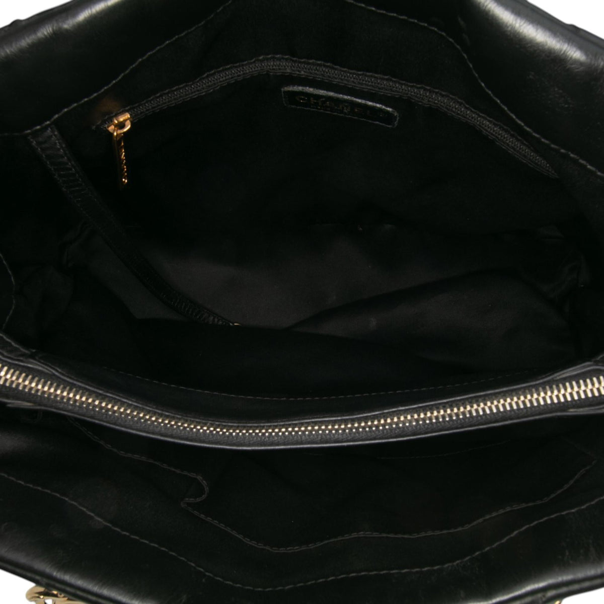 Chanel Large Chevron Calfskin Surpique Tote