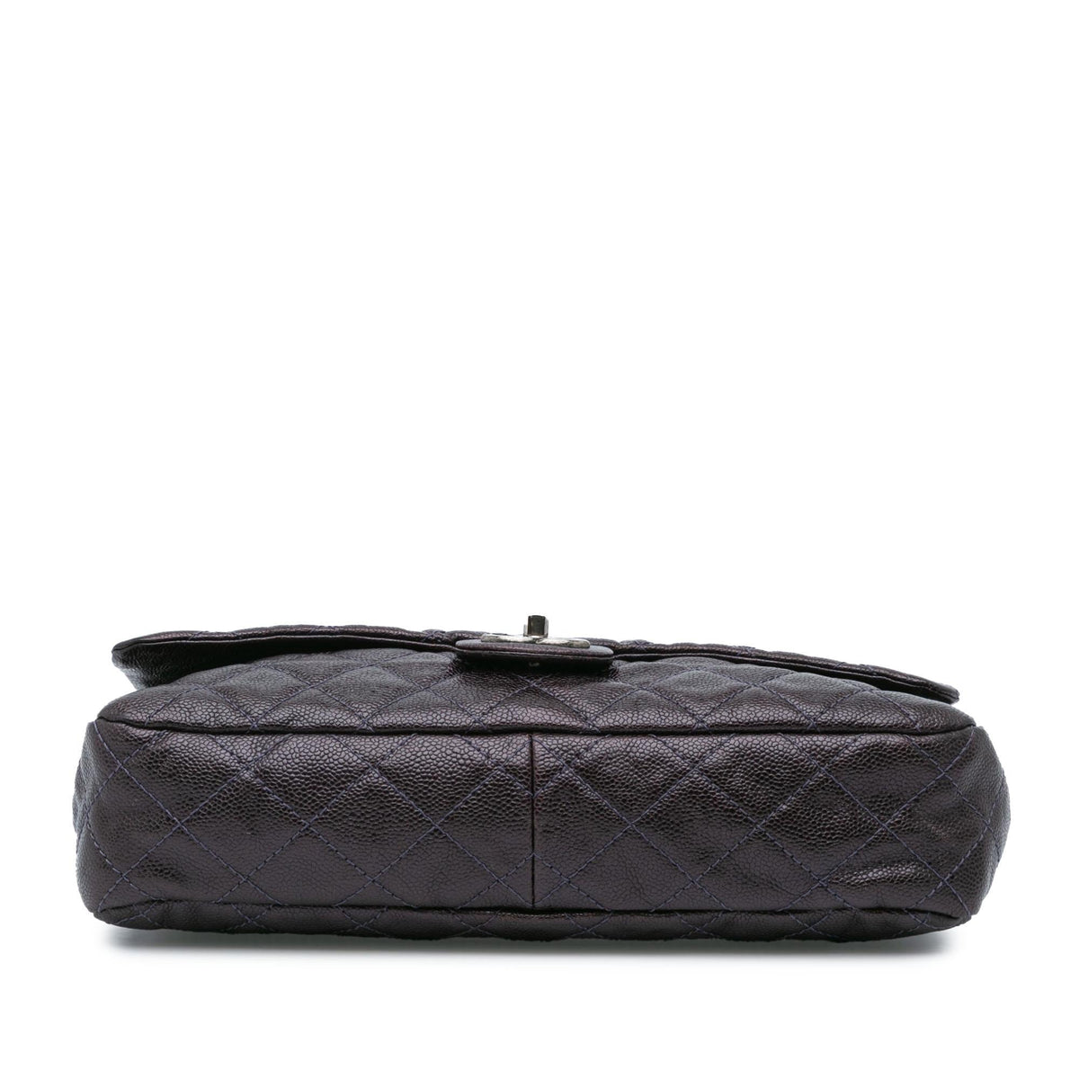 Chanel Large Classic Caviar Easy Zip Flap