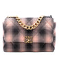 Chanel Large Cotton Check 19 Flap