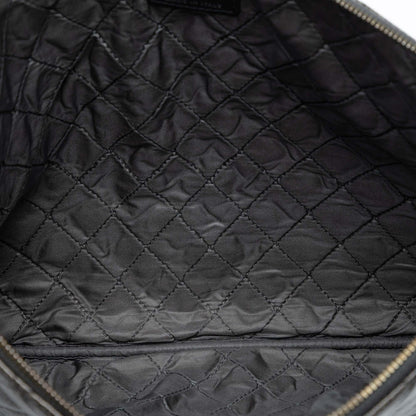 Chanel Large Crinkled Patent O Case Clutch