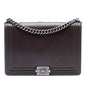 Chanel Large Glazed Calfskin Boy Flap