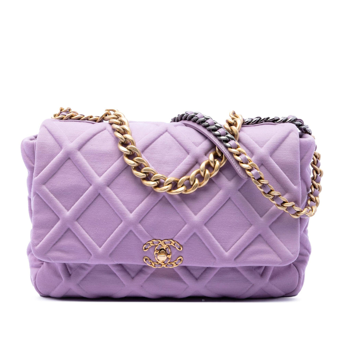 Chanel Large Jersey 19 Flap