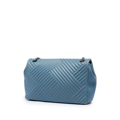 Chanel Large Lambskin CC Crossing Flap