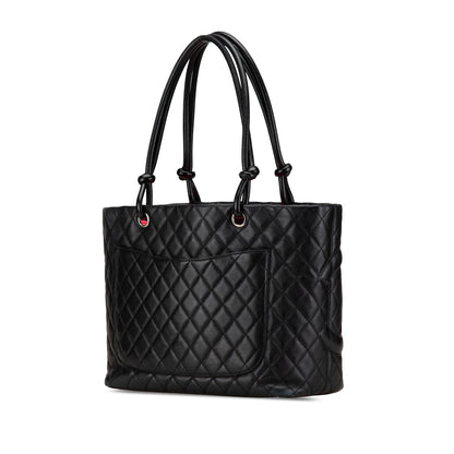 Chanel Large Lambskin Cambon Ligne Tote