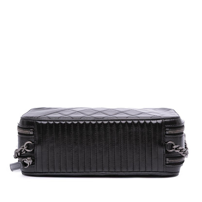 Chanel Large Lambskin Coco Boy Camera Bag