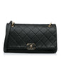 Chanel Large Lambskin Twist Chain Enamel CC Flap