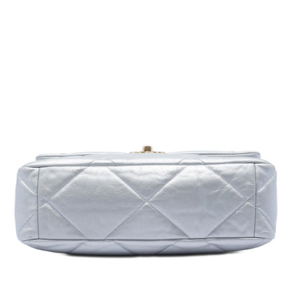 Chanel Large Metallic Lambskin 19 Flap