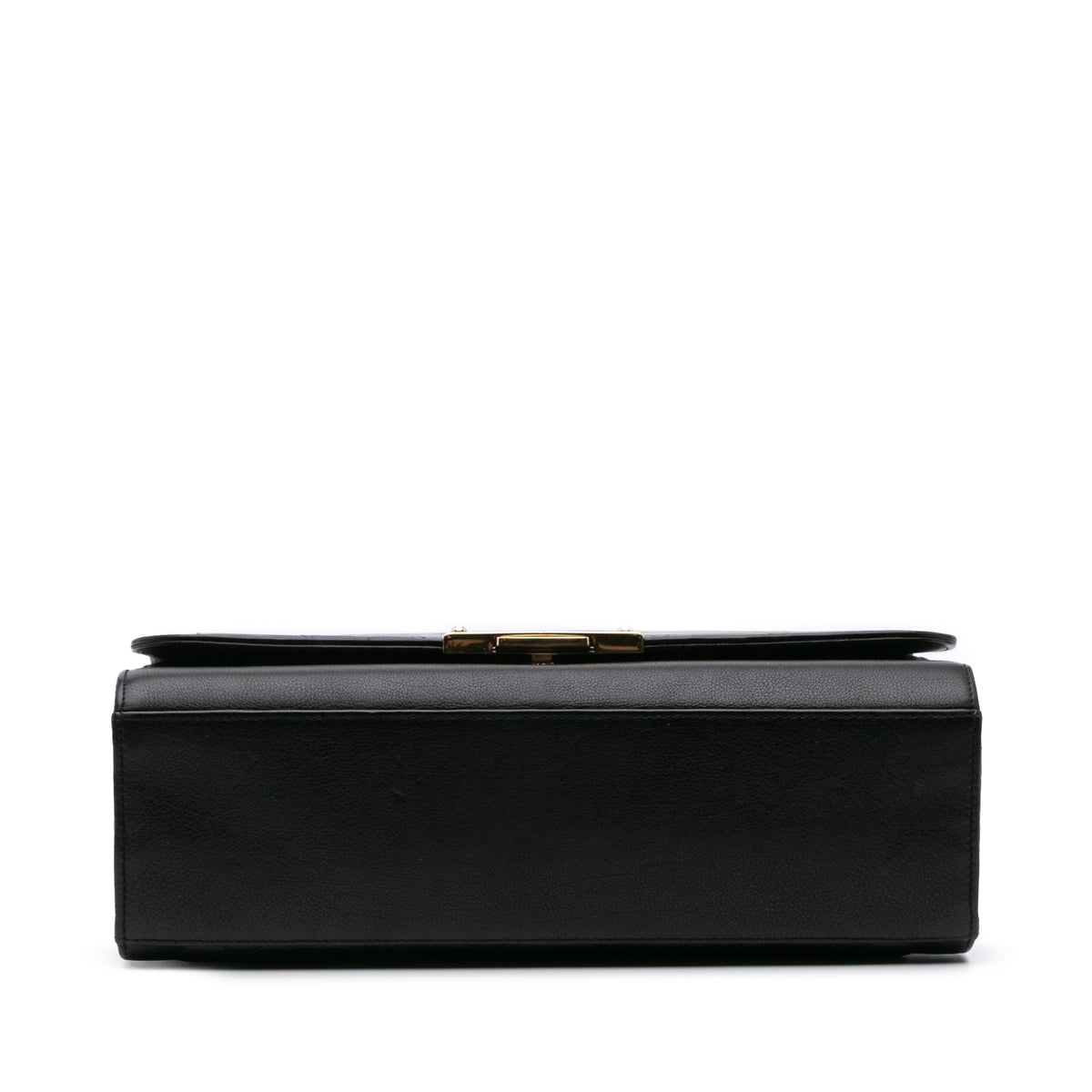 Chanel Large Quilted Calfskin Label Click Flap
