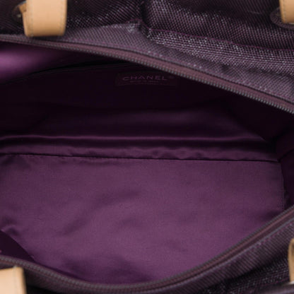 Chanel Large Quilted Canvas Paris Biarritz Tote