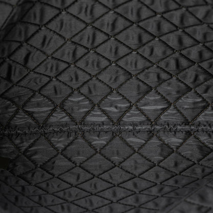Chanel Large Quilted Caviar Boy O Case Clutch