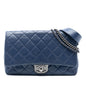 Chanel Large Quilted Goatskin Double Carry Waist Chain Flap