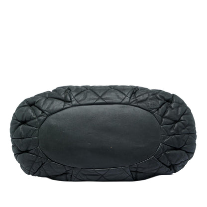 Chanel Large Quilted Iridescent Calfskin In The Mix Satchel