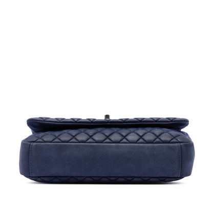 Chanel Large Quilted Iridescent Calfskin New Bubble Flap