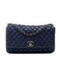 Chanel Large Quilted Iridescent Calfskin New Bubble Flap