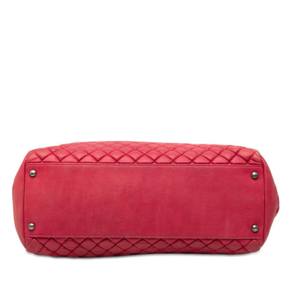 Chanel Large Quilted Iridescent Calfskin New Bubble Tote