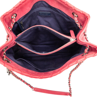 Chanel Large Quilted Iridescent Calfskin New Bubble Tote
