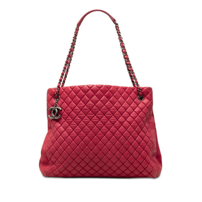 Chanel Large Quilted Iridescent Calfskin New Bubble Tote