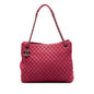 Chanel Large Quilted Iridescent Calfskin New Bubble Tote