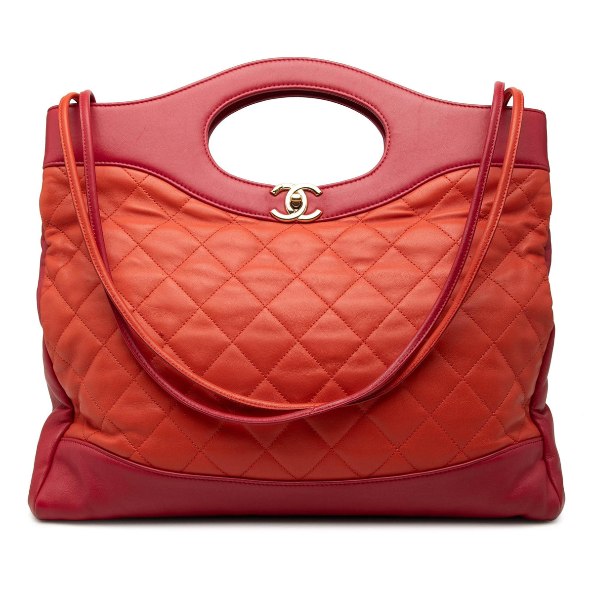 Chanel Large Quilted Lambskin 31 Shopping Bag