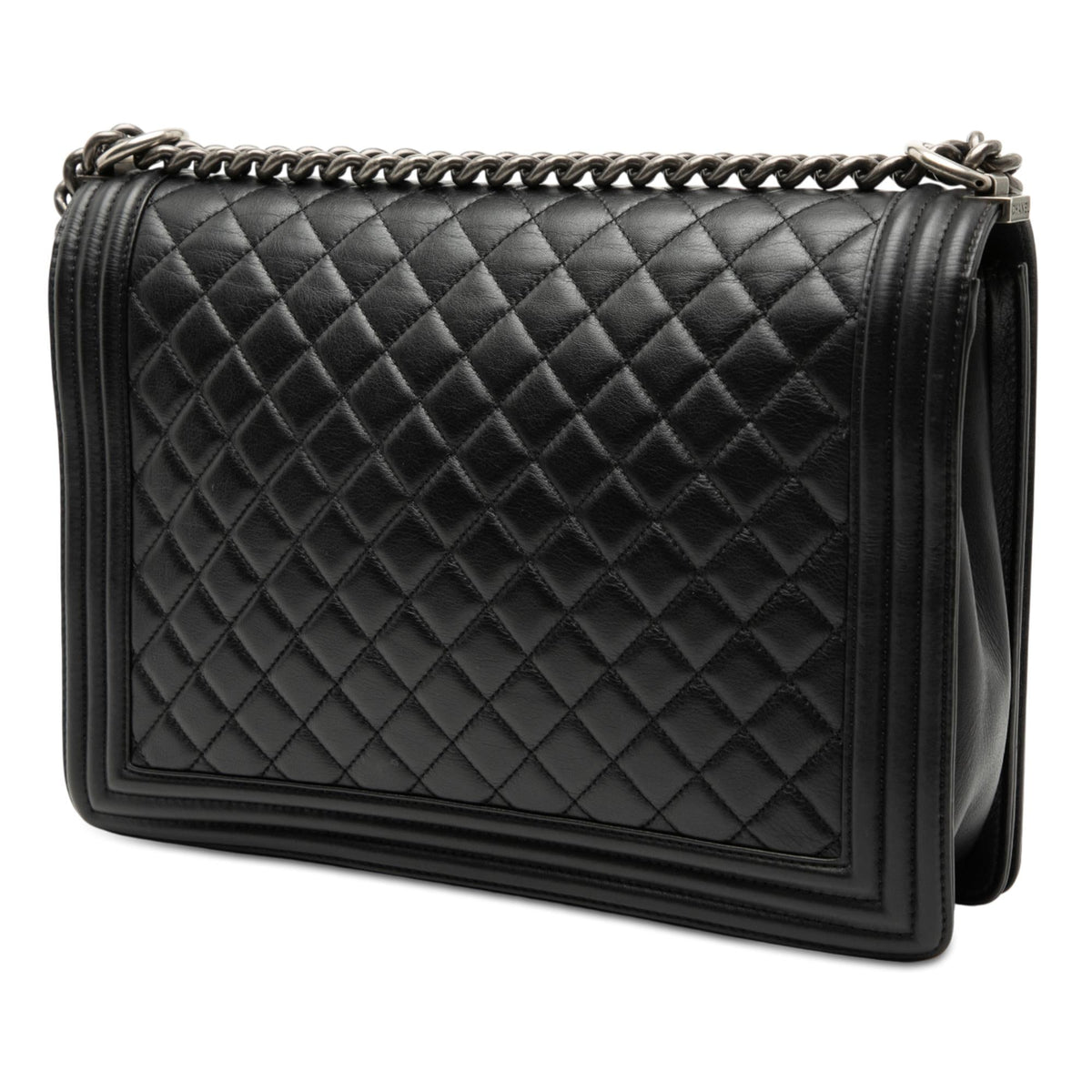 Chanel Large Quilted Lambskin Boy Flap