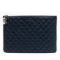 Chanel Large Quilted Lambskin Casino Charms O Case Clutch